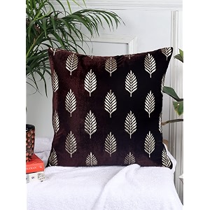 Decoghar Brown Handmade Sofa Cushion Covers