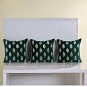 Decoghar Bottle Green Handmade Sofa Cushion Covers