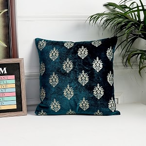 Decoghar Turquoise Handmade Sofa Cushion Covers