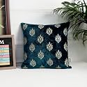 Decoghar Turquoise Handmade Sofa Cushion Covers 