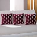 Decoghar Wine Handmade Sofa Cushion Covers 