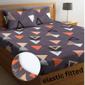 decokivt Cotton Double King Fitted Elastic 250