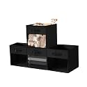 DECOMOMO Storage Bins, Cube Storage Bin with Window