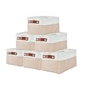 DECOMOMO Small Storage Basket, Closet Storage Bins