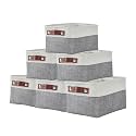 DECOMOMO Small Storage Basket, Closet Storage Bins