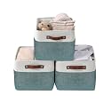 DECOMOMO Storage Bins, Extra Large Fabric Storage Baskets for Shelves 3Pack