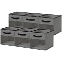 DECOMOMO Storage Bins, Cube Storage Bin with Window