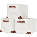 DECOMOMO Storage Bins, Large Fabric Storage Baskets for Shelves 3 Pack