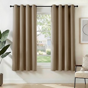 Deconovo Blackout Curtains Super Soft Window Treatment