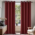 Deconovo Blackout Curtains Thermal Insulated Decorative Soft