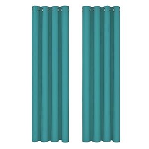 Deconovo Super Soft Curtain Panels Solid Thermal