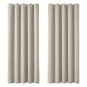 Deconovo Super Soft Eyelet Curtains Thermal Insulated
