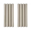Deconovo Super Soft Eyelet Curtains Thermal Insulatde
