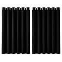 Deconovo Thermal Insulated Wide Black out Curtains