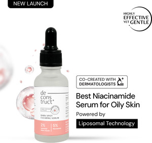 deconstruct 5 niacinamide serum for oily skin2 alpha arbutin with liposomal technology