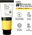 Deconstruct Sunscreen - SPF 50 PA++++ | Lightweight Gel Sunscreen |In-Vivo Tested | Non Greasy | For Men & Women |