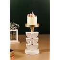 The Decor Holder Candlestick Wooden/Candle Stand/Candles Tea Light Holder for Home Decor Diwali Decoration (Set of 1 Candle Holder 1)