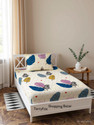 decorandstyle Reversible Cotton Single Bed Cover