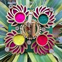 Holi Herbal Color Powder |Herbal GULAL| Holi Gift Hamper | Organic gulal | Holi Decorations | Holi Tilak THALI |Holi PICHKARI| Holi Platter (Holi Tilak Thali)