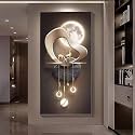 Decorative Electrical Panel Cover, Wall Mounted Flip-Up Meter Switch Box, Breaker Box Cover for Living Room and Home Office