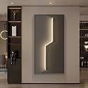 Decorative Electrical Panel Cover, Wall Mounted Flip-Up Meter Switch Box, Breaker Box Cover for Living Room and Home Office