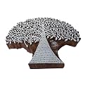Decorative Printing Block Large Banyan Tree Pattern Big Wooden Stamp
