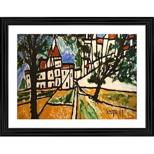 Decoratus Goa Landscape 1989- Famous Painting by
