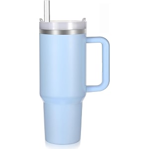 Decorcrafts 1.2 Litre Tumbler with Handle Straw