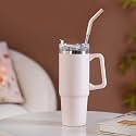 Decorcrafts 1.2 Litre Tumbler with Handle Straw