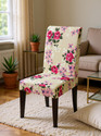 DECORIAN Polycotton 1 Seater Chair Floral Cover