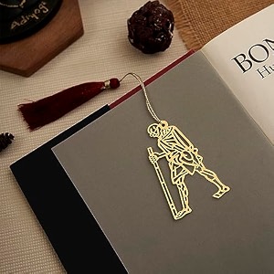 decortwist premium brass bookmarks size 2934 x 2534 pack of 1 handcrafted gandhi design bookmark with tassel gift for teachers readers and book lovers student friend birthday gifts gold