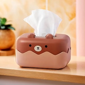 decortwist retro tissue box holder  vintage radio style tissue paper dispenser for living room bedroom office amp car  plastic  color coral redteal greensky blue brown