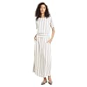DEEBACO Women39s Cotton Sheath Maxi Floral Printed
