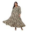 DEEBACO Women39s Rayon Wrap Fit and Flare