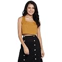 DEEBACO Women39s Regular Fit Cotton Pintuck Round