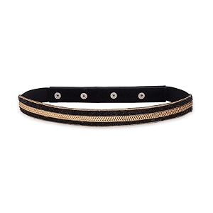 deebaco women39s westernethnic one piece embellished lace adjustable elastic stretchable ladies belt for women stylish fancy fashion accessories girl belts button closure black silver gold white