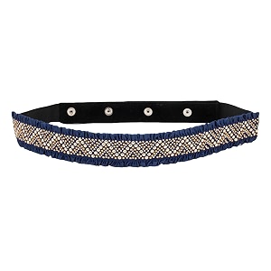 deebaco women39s polyester belt pack of 1 dnbl000029_blue
