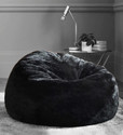 Deeku Art XXXL Fur bean bag with beans filling for kids and adults Teardrop Bean Bag  With Bean Filling