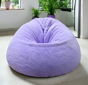 deeku art xxxl new latest designer and premium faux fur bean bag with bean filling teardrop bean bag  with bean filling
