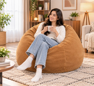 Deeku Art XXXL Tear Drop Bean Bag