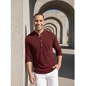 DEELMO Men39s Cotton Blend Solid Regular Fit