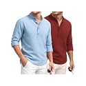 DEEMOON Combo of Men39s Cotton Blend Solid