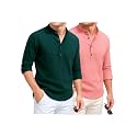DEEMOON Combo of Men39s Cotton Blend Solid