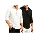 DEEMOON Combo of Men39s Cotton Blend Solid