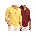 DEEMOON Combo of Men39s Cotton Blend Solid