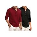 DEEMOON Combo of Men39s Cotton Blend Solid