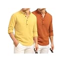 DEEMOON Combo of Men39s Cotton Blend Solid