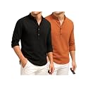 DEEMOON Combo of Men39s Cotton Blend Solid