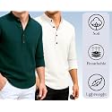 DEEMOON Combo of Men39s Cotton Blend Solid