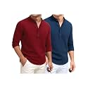 DEEMOON Combo of Men39s Cotton Blend Solid